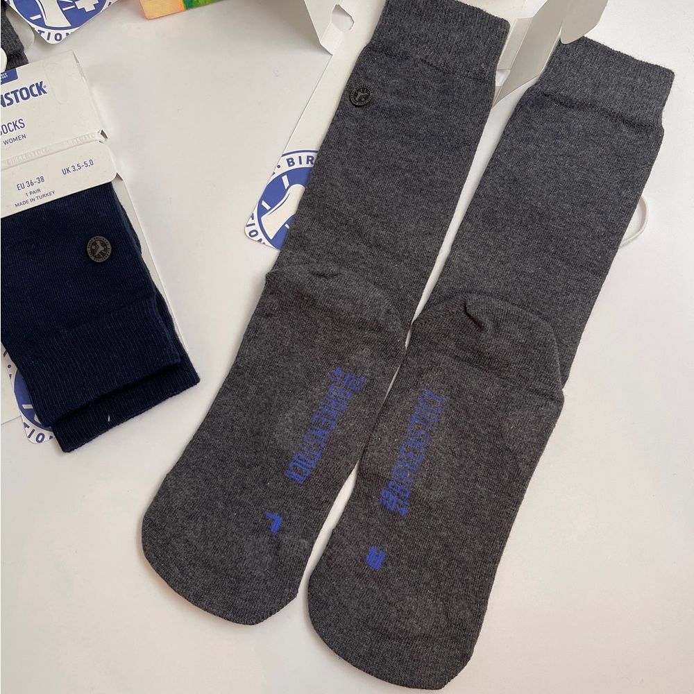 Birkenstock Cotton Sole Crew Socks